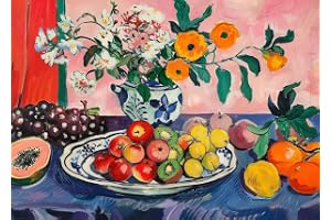 Henri Matisse Poster《Stilleben Frukter》Väggkonsttryck Gåvor 70x50cm Oinramad