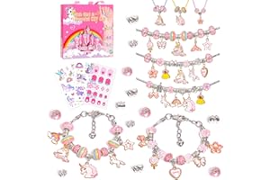 Arbolisse Geschenke für Mädchen, Armbänder Selber Geschenke Mädchen 4 5 6 7 8 9 10 Jahre, Bastelset Kinder ab 6 Jahre, Adventskalender 2025Mädchen, Weihnachtsgeschenke für Kinder