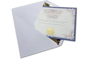 TAYLISE Fathers Day Gift Certificate –Premium Luxury Card | Gold Lined Envelope | Gold Love Seal | Certificate of Recognition Present for Dad, Father, Husband, Boyfriend, Daddy, Grandad
