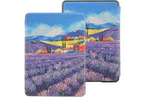 EKH Wodoodporne etui do Kindle Paperwhite 4 skóra PU inteligentny pokrowiec z funkcją automatycznego budzenia/uśpienia, pasuje do Kindle Paperwhite 4 [wydanie 10. generacji 2018]