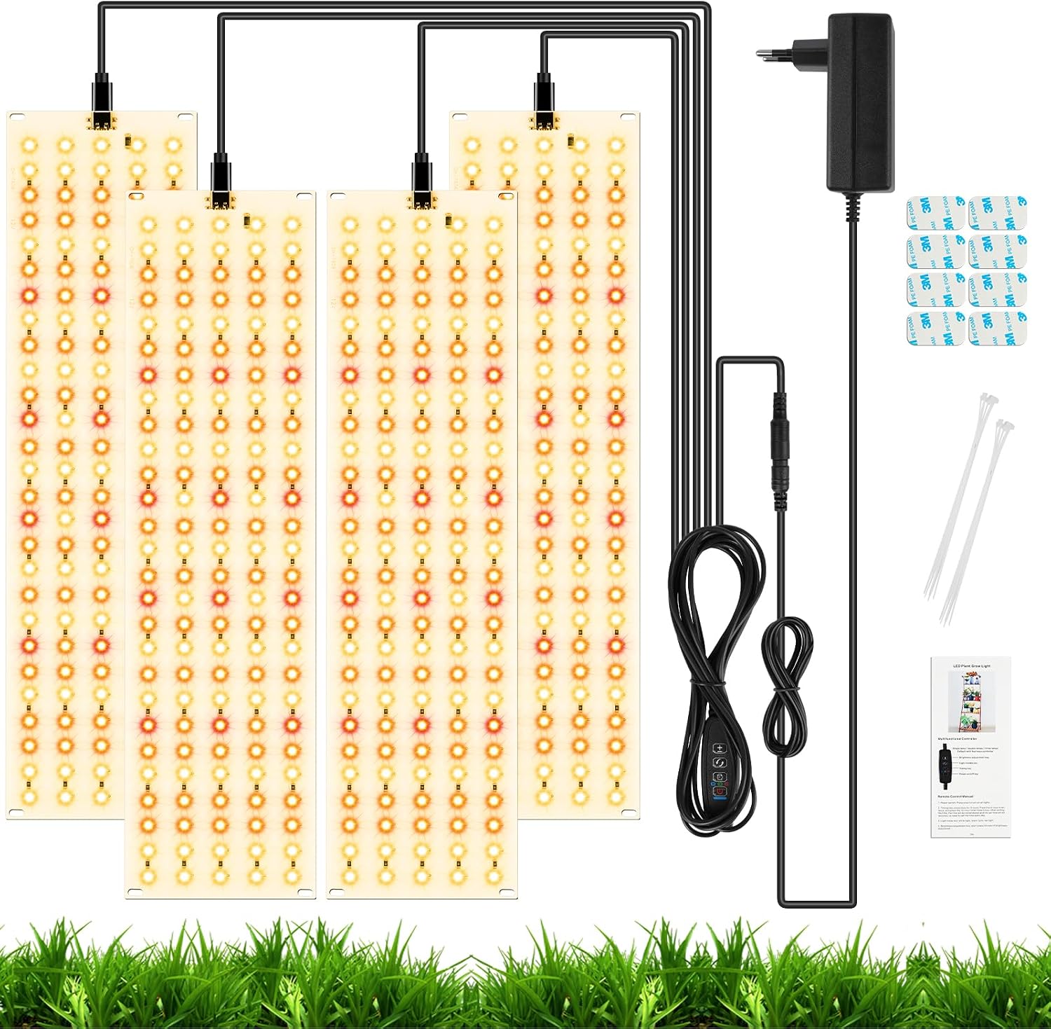 Avis d'Expert & Test Approfondi : OFFCUP Växtlampa LED fullt ljusspektrum 4 st (Sélection)