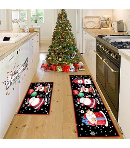 Aazon.co: Christas Kitchen At & Rug Set - 2 Piece Indoor Kitchen Decor - View #3