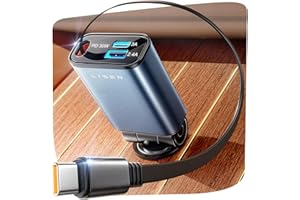 LISEN Caricatore Auto USB C 57 W [2025 Super Mini] Accendisigari USB C [75% Più Piccolo] Ricarica Rapido Caricabatterie, Regali per Lui fit iPhone 16 15 14 13 12 Pro Max iPad Galaxy S25 S24 Ultra