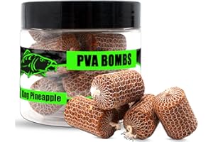 Angel-Berger Magic Baits PVA Bombs PVA Bâtonnets prêts à l'emploi PVA Bomb pour la pêche à la Carpe