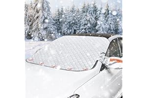 KAMEUN Magnetische Autoabdeckung, Auto Frontscheibenabdeckung Winter, Auto Frostschutz Abdeckung, Windschutzscheibenabdeckung für Sonnenlicht, Staub, Schnee, EIS und Frost