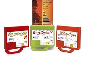 Italveneta Didattica insegnamento Assortito Kit valigette per l'apprendimento matematico, Multicolore, 0513