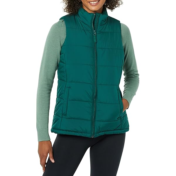 Essentials Lichtgewicht Waterbestendig Packable Puffer Coat Down Alternatief, Bourgondië, L