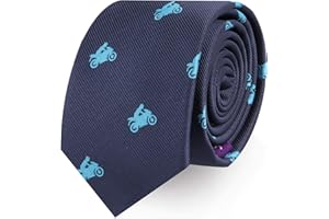 AUSCUFFLINKS Sports & Specialty Neckties | Ties for Men | Woven Skinny Neckties | Present for Work Colleague