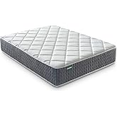 beloBed Dawnrest Mattresses 180 x 200 cm Reversible Memory Foam Mattress Height 24 cm Medium Firm Resistant Breathable Rolled