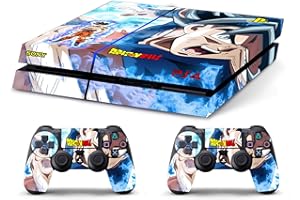 GAMESMONKEY Skin PS4 - DRAGONBALL GOKU ULTRA ISTINCT - limited edition COVER DECAL Faceplates et Skins