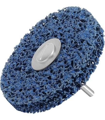 Coolty Schleifscheiben-Set 50mm (2″) – 18 Stück CSD Nylon-Reinigungsscheiben Für Rost, Farbe & Politur Mit Träger