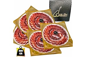 500 gr Paleta de Jamon Iberico de GUIJUELO - Loncheado a mano y envasados al vacio - GUILLEN JAMONES Y EMBUTIDOS IBERICOS DE GUIJUELO SALAMANCA