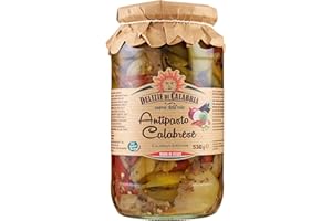 Antipasto calabrese delizie della calabria calabrische légumes entrée/sortie 530 g