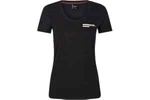 Porsche Motorsport Damen T-Shirt Schwarz