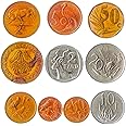 10 Different Coins from the South Africa (RSA) | Old Collectible Money Cents Rands | Perfect Choice for Your Coin Bank Holders or Album