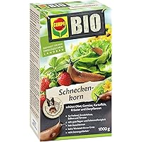 COMPO BIO Schnecken-Korn, Streugranulat gegen Nacktschnecken, 1 kg