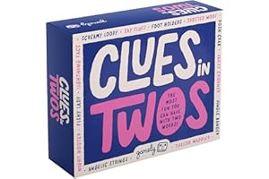 GAMELY Clues in Twos | The most fun you can have with two words! | A family friendly party game perfect for teens & adults | age 12+ | 2-8 players