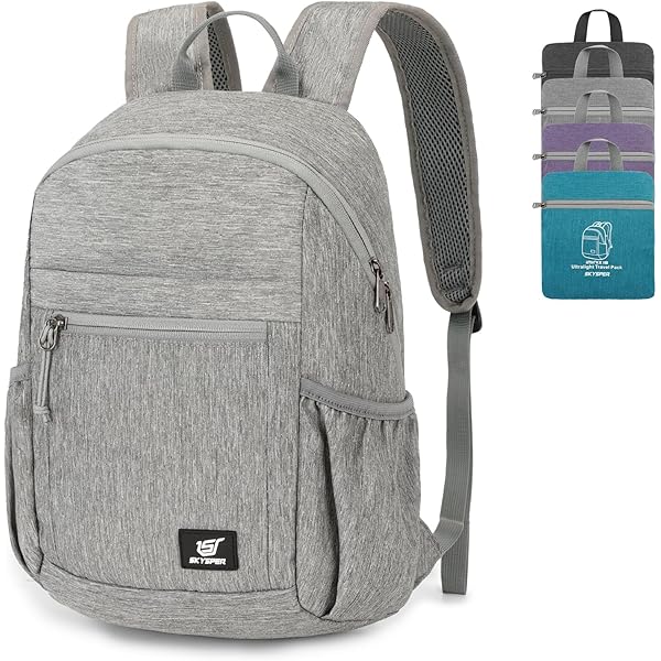 Zaino Pieghevole ZOMAKE Ultraleggero Zaini Ripiegabile Piccolo 20L