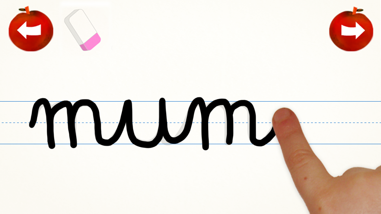 Cursive Words Writing Practice: Amazon.de: Apps für Android