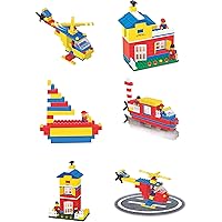 toyztrend Expert Building Blocks for Kids, 200 Pieces Blocks. let Your Kid Make Everything he/she Dreams of. Improves Logical Thinking and Cognitive Skills of Kids