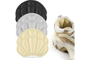 ATOYOGA Cuscinetti Tallone Scarpe (3 paia) Proteggi Tallone Scarpe a doppio strato, autoadesivo Salva Tallone per Scarpe morbide e traspiranti, multifunzionali Stickers Scarpe antiabrasione
