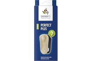 ‎SHOEBOY'S Shoeboy's Perfect Plus - leichtes Fußbett aus Leder für Damen, mindert Fußbrennen und Fußgeruch - Größe 39, 1 Paar