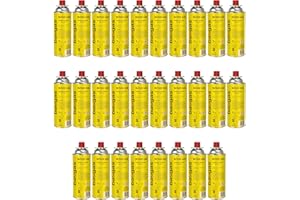‎ECOLLE Ecolle Gaskartuschen Butangas Gas 227g 520ml Campinggas Campingkocher Bunsenbrenner Gaskocher, Gasheizung, Gasbrenner, Lötbrenner (28)