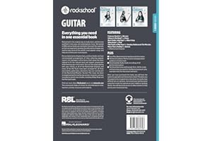 Rockschool Guitar Grade 1 (2024) | Beginner Guitar Sheet Music Book with 9 Popular Songs | Guitar Songbook for Students and Teachers | Rock Pop Guitar Method for Exams and Skill Development
