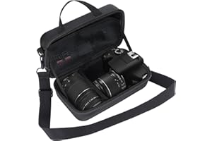 Peyyargo Dur Étui de Protection Compatible avec Canon EOS 2000D/ R100 / R50 / R6 Mark II / 90D / R8 / R7 / 800D / R5 / 5D Mark IV Appareil Photo