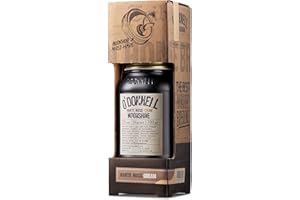 ‎O'DONNELL MOONSHINE O'Donnell Haselnuss Cremelikör Set + Ausgießer (Made in Berlin) Harte Nuss Creme Moonshine (700ml) mit Haselnuss & Vanille Geschmack – 17% Premium Likör im Original Mason Jar (Geschenkset)