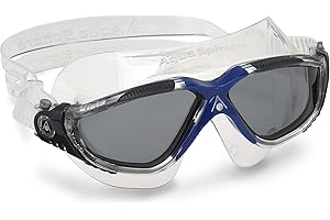 AQUASPHERE Aqua Sphere Vista - Lunettes de natation, lunette de piscine pour hommes et femmes avec protection UV et joint en silicone, verres anti-buée et anti-fuite