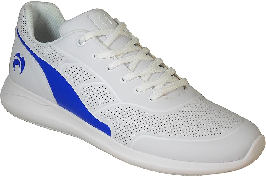 Henselite HM74 Lightweight Breathable Lawn Bowls Shoes for Men - Black