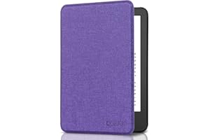 CoBak Custodia per Amazon Kindle - Compatibile con i dispositivi di 11ª generazione (modello 2022), Cover protettiva sottile, Cover con chiusura magnetica Auto Sveglia/Sonno Funzione, Viola