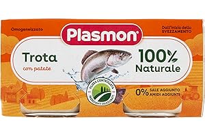 Plasmon Omogeneizzato Trota 2x80g (12 Confezioni)