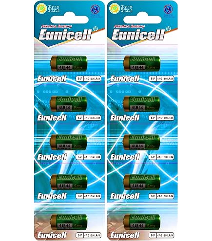 Energizer 4LR44 Alkaline Batterien – 6 V, 10 Stück (auch Als A544, PX28 Bekannt)