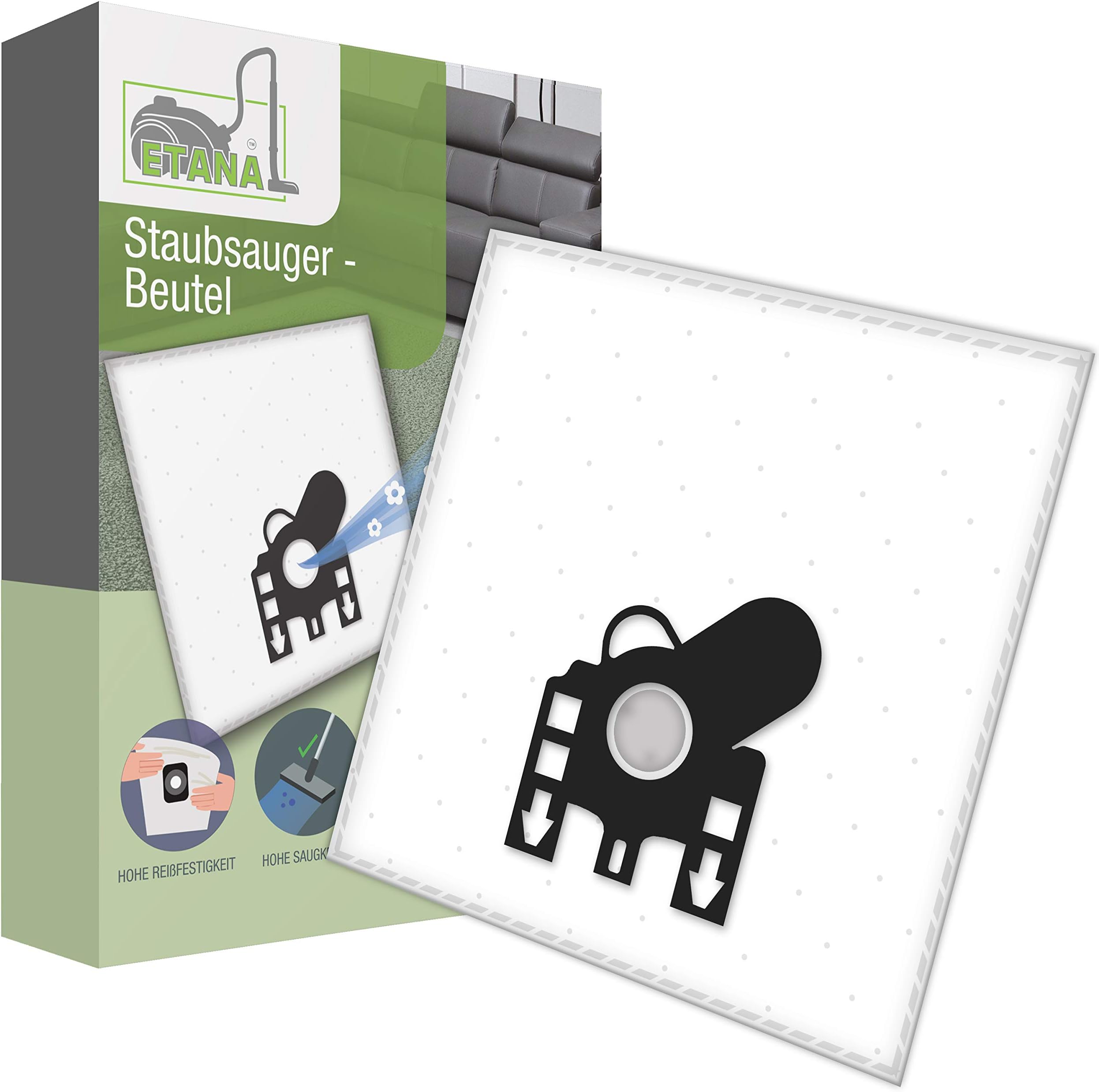 Etana vacuum cleaner bags suitable for Hoover Te70_En21001 Enigma 700 Watt I Enigma Te70En21001-10 dust bags