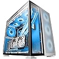 Mars Gaming MC-NOVA, Custom XXL E-ATX Aluminium Gaming Tower, Full Tempered Glass, Modular Frame, Double Chamber, USB-C