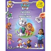 Paw Patrol La Patrulla Canina Ni&ntilde;as Tesoro de Pegatinas - Libros de actividades para ni&ntilde;os, 350 pegatinas reutilizables, 96 p