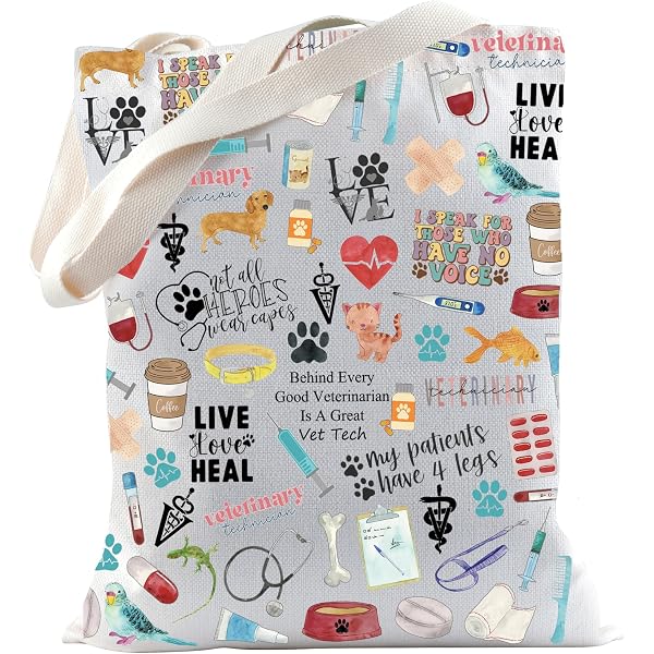 CafePress Veterinarian Extraordinaire Tote Bag | Natural Canvas Reusable Shopping Bag Gift