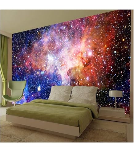 Papier peint Walltastic 3 voitures de course grise bleue et verte en pleine course 305x244 cm