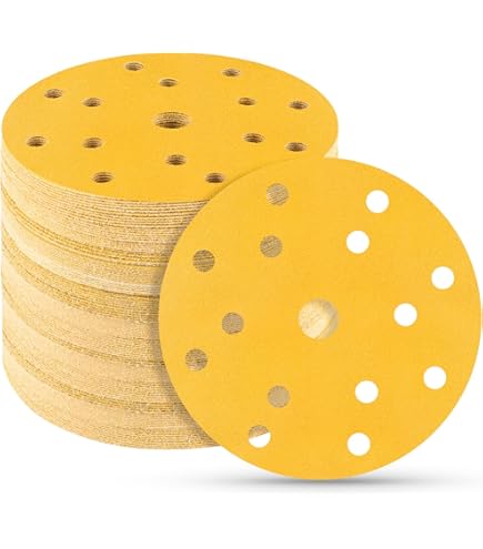 60 Dischi Abrasivi 150mm - Carta Vetrata Impermeabile Con 15 Fori - Foto 9