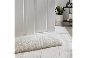 Catherine Lansfield Boudin de Porte en Fausse Fourrure Crème