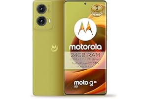Motorola Moto g85 5G 24GB (12GB más 12GB RAM Boost)-256GB Verde, Pantalla de Borde Infinito de 6,67 y Sonido Dolby Atmos, Cámara Sony LYTIA 600 de 50MP con OIS, Batería 5000 mAh, Carga TurboPower 30W