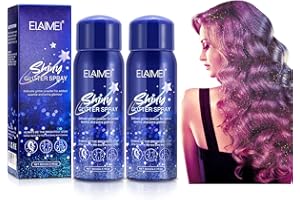 FIND BACK Spray à Paillettes Pour Le Corps Pour Femme, Spray de Paillettes Pour Noël Festival, Club. Spray Scintillant Pour Peau, Visage, Cheveux et Vêtements, Séchage Rapide et Imperméable(120 ml), 2 paquet