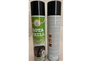 ALLEGRINI 1 rota brill NERO GOMME lucido Spray Bomboletta 400 ml