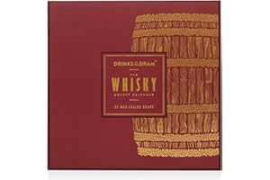 Drinks by the Dram Whisky Advent Calendar - 25 x 3cl Wax-Sealed Drams of Handpicked Whisky - Adult Advent Calendar 2024 for Men and Women