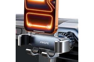 AINOPE Car Phone Holder Air Vent - [2025 Gravity Design] [Ultra Stable] Phone Holder for Car Air Vent, Universal Phone Mount for iPhone 16 Pro Max, Galaxy S25 Ultra, 4.0''-7.0'' Mobile Phone