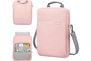 TiMOVO 9-11" Funda para Tableta con Correa de Hombro para iPad 11 Pulgadas A16 2025, iPad 10ª Gen.10.9"/10.2" | Air 11/Air 5ª/4ª Gen. 10.9", Galaxy Tab A9+/A9 Plus 11", Rosa