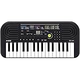Casio SA-47A Electronic Keyboard, Black (32 Keys): 