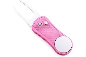 Mile High Life Herramienta de Metal con botón emergente y Marcador magnético de Bolas Golf